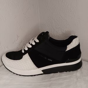 Michael Kors Black and White Sneakers